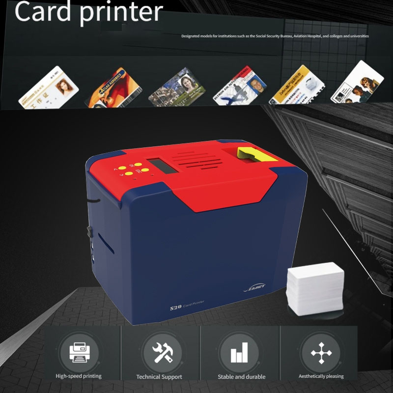 Commercial Ribbon Printing Machine - ID PVC Card Printer Machine Manual