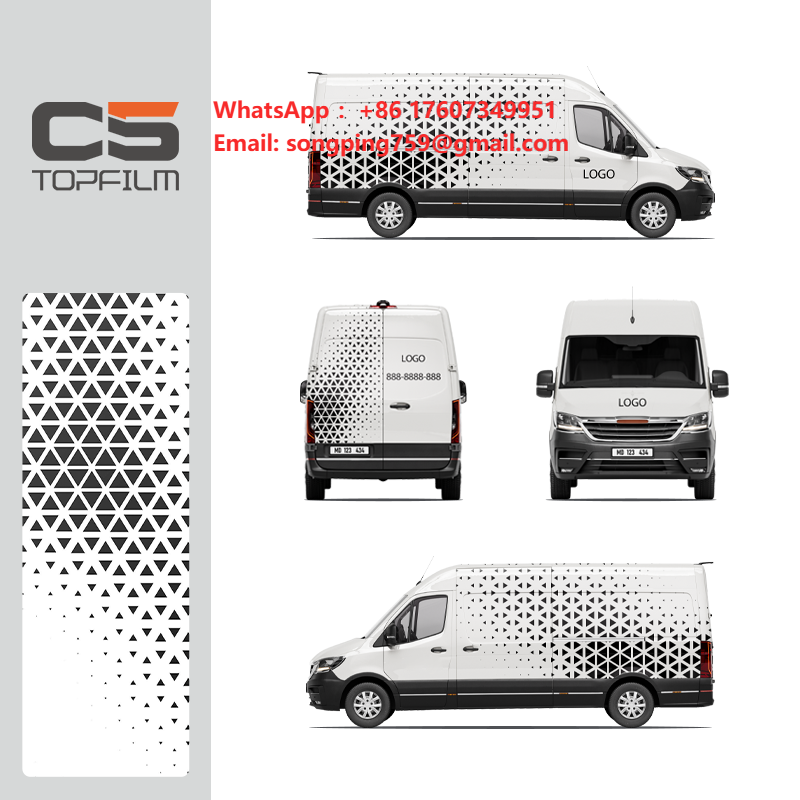 Commercial Printing & Packaging Pvt Ltd - Custom Printed Vehicle Wrap Vinyl Black
