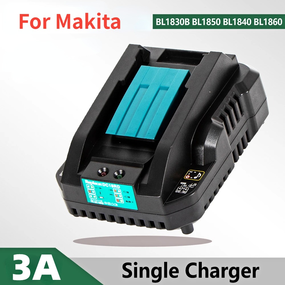 Makita Drill Hp1640 - DC18RC Li-ion Battery 3A Charger for