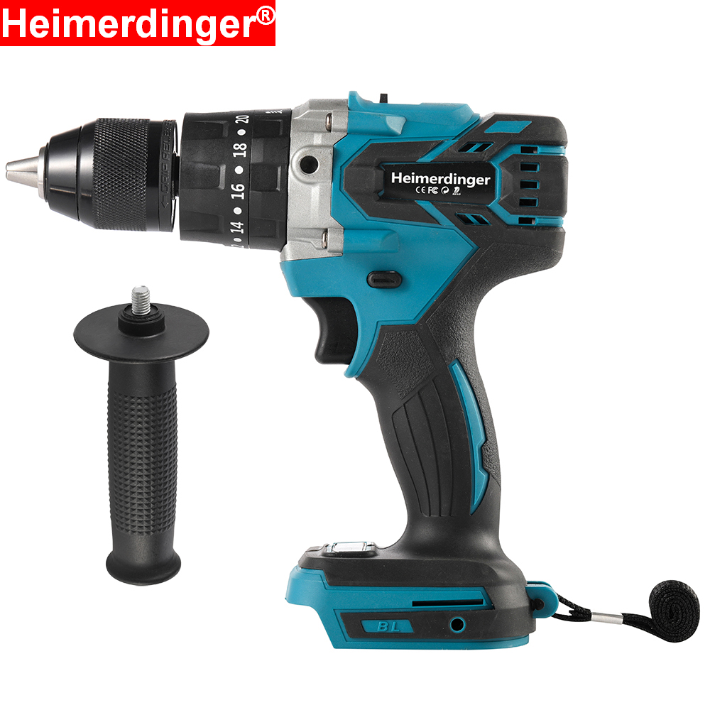 Makita Drill Ddf484 - Brushless Cordless Drill, 120Nm Torque Electric