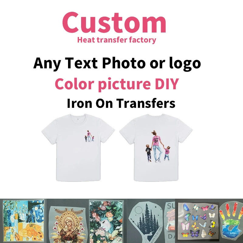 Printable Heat Transfer Vinyl - Custom Logo or Picture Iron On