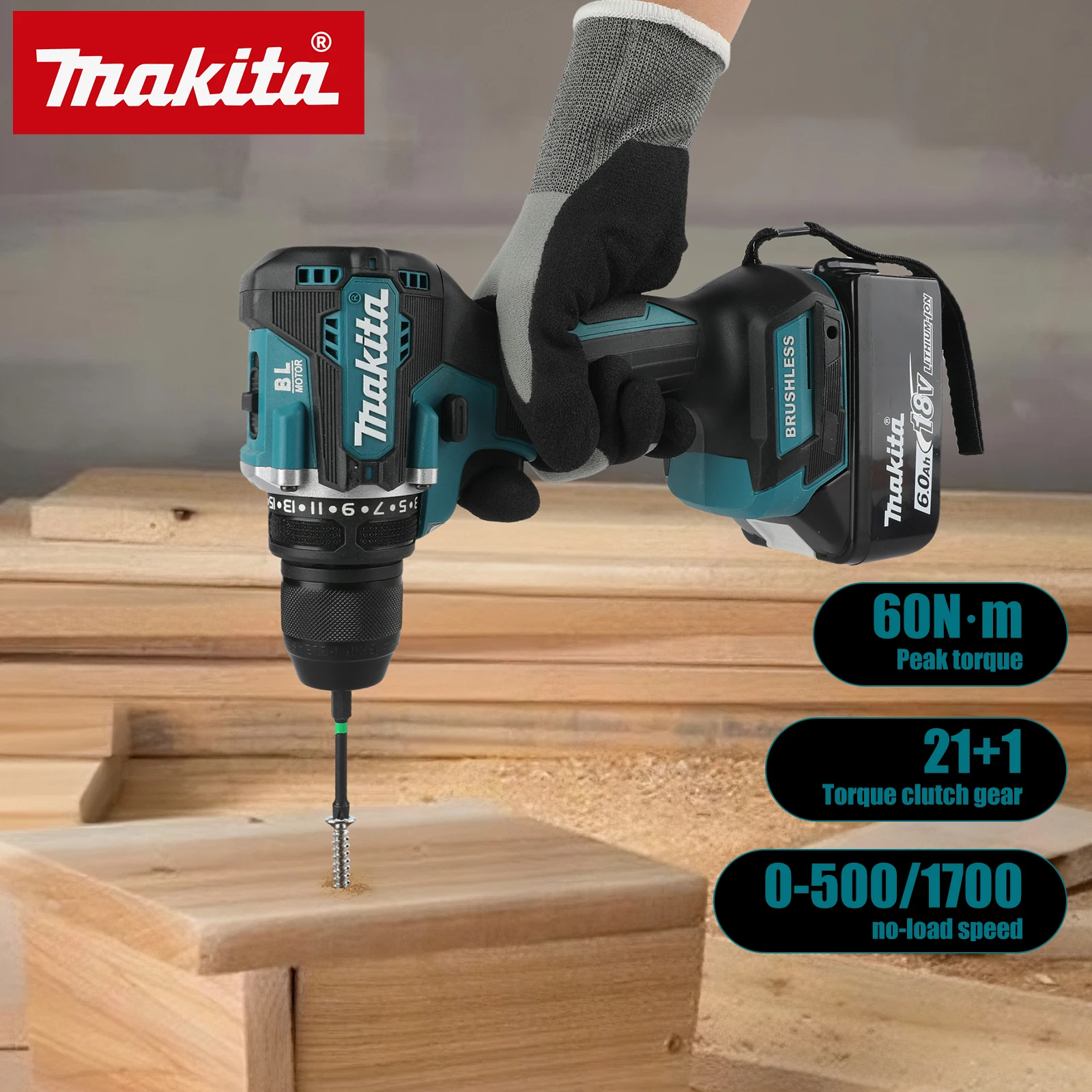 Makita DDF487 18V Lithium Dril - đánh giá và giá Makita Drill Ddf484