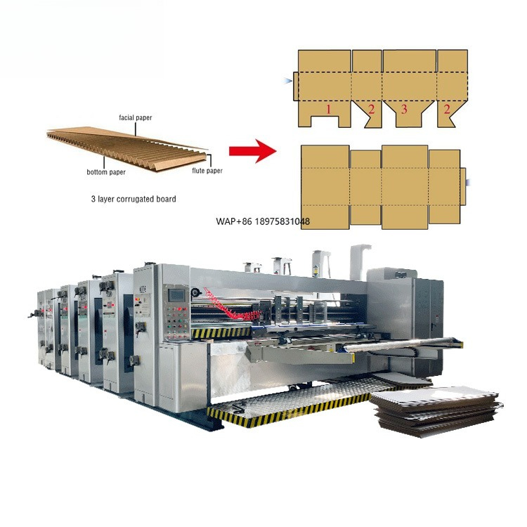 Automatic 4 Color Cartoning Pr - đánh giá và giá Die Cutting Machine