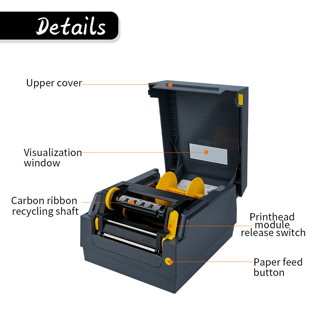 Factory price 300dpi/600dpi he - đánh giá và giá Commercial Ribbon Printing Machine