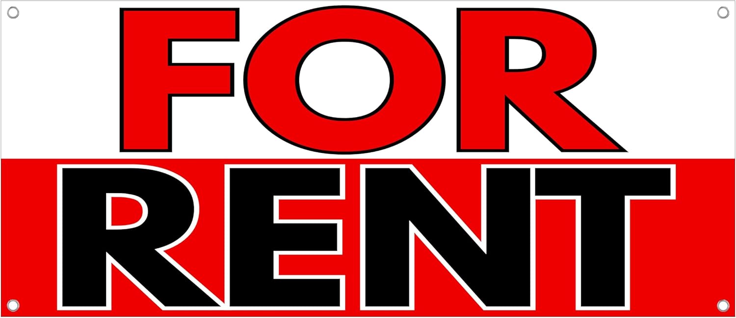 Waterproof For Rent Sign Real  - đánh giá và giá Commercial Printing House