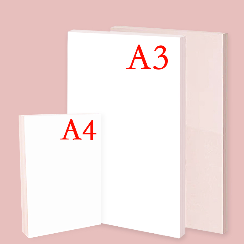 20/50Pcs A3 A4 Sublimation Hea - đánh giá và giá White Toner Transfer Paper