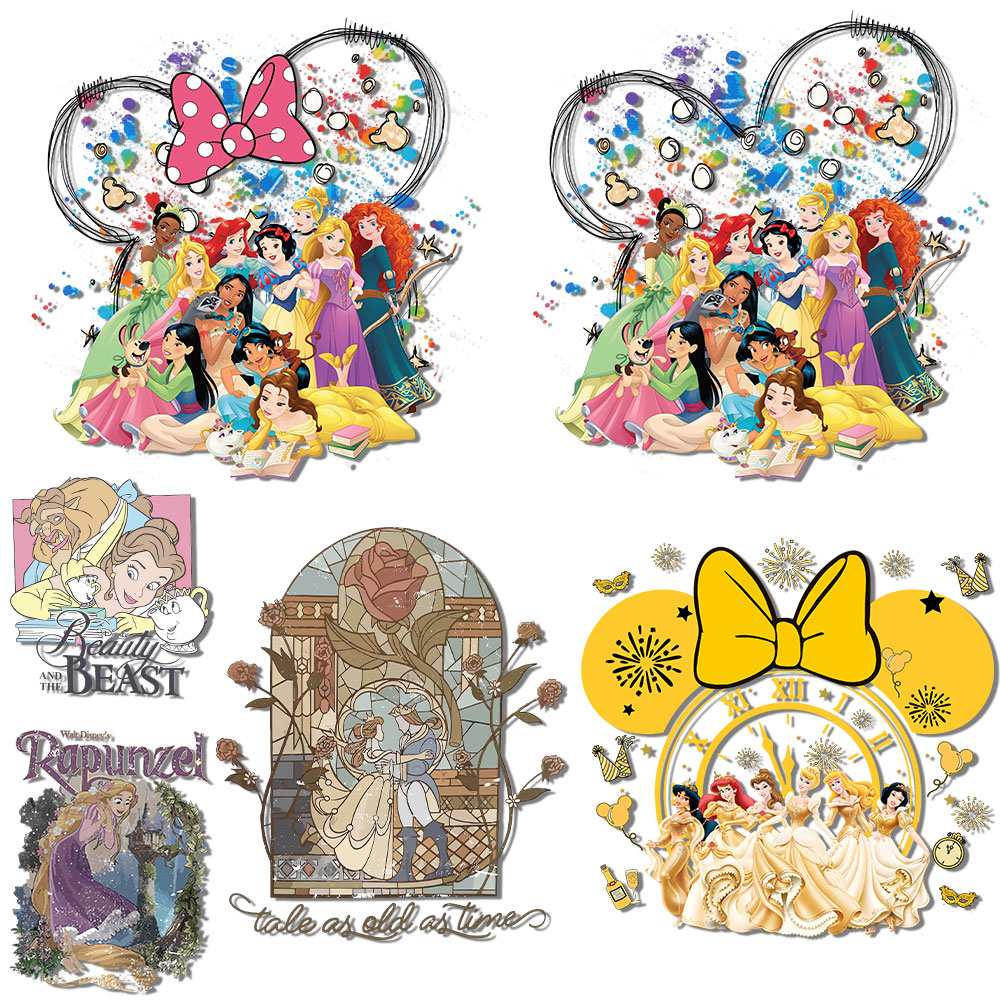 Watercolor Mouse Ear Princess  - đánh giá và giá Printable Heat Transfer Vinyl