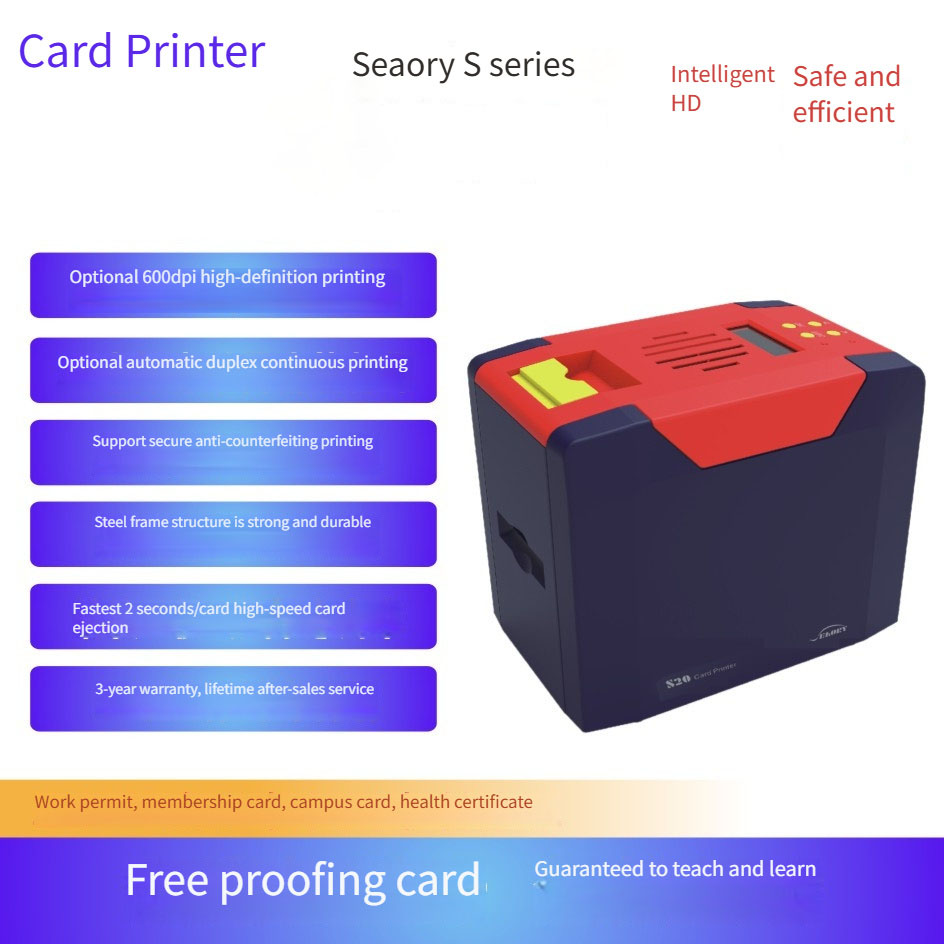 ID PVC Card Printer Machine Ma - đánh giá và giá Commercial Ribbon Printing Machine