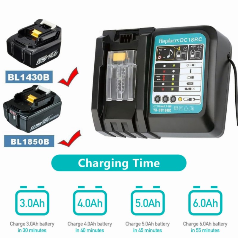 DC18RC Li-ion Battery 3A Charg - đánh giá và giá Makita Drill Hp1640
