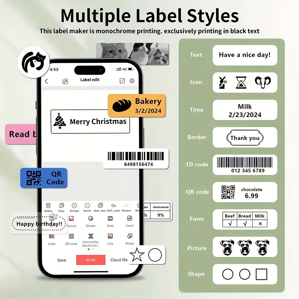 Marklife P15 Label Printer Por - đánh giá và giá Commercial Printing Network