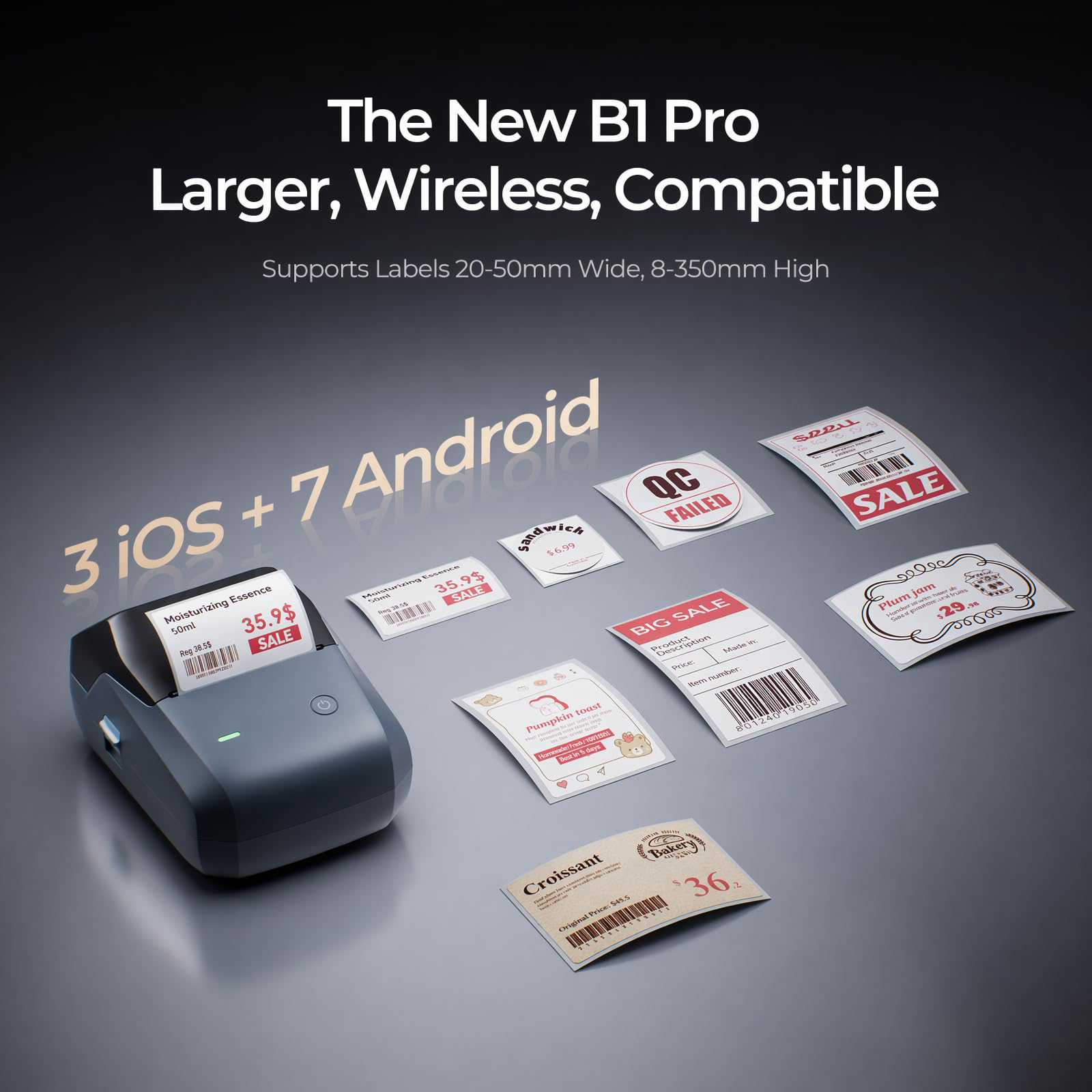 Niimbot B1Pro Label Maker 300D - đánh giá và giá Commercial Printing Network