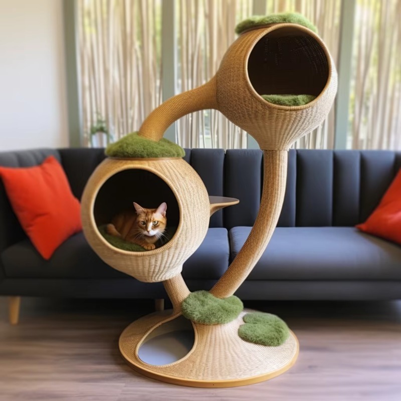 Modern Cat Apartment House, 3D - đánh giá và giá Commercial Printing House