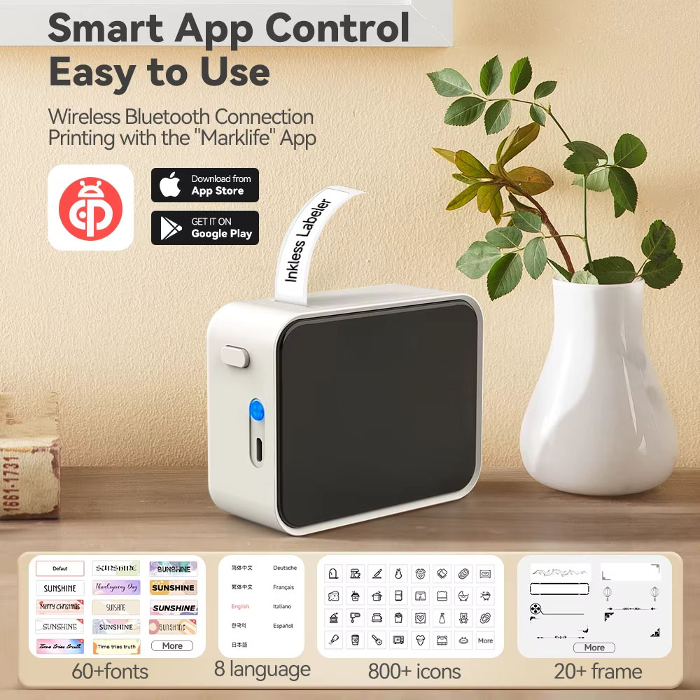 Marklife P15 Label Printer Por - đánh giá và giá Commercial Printing Network