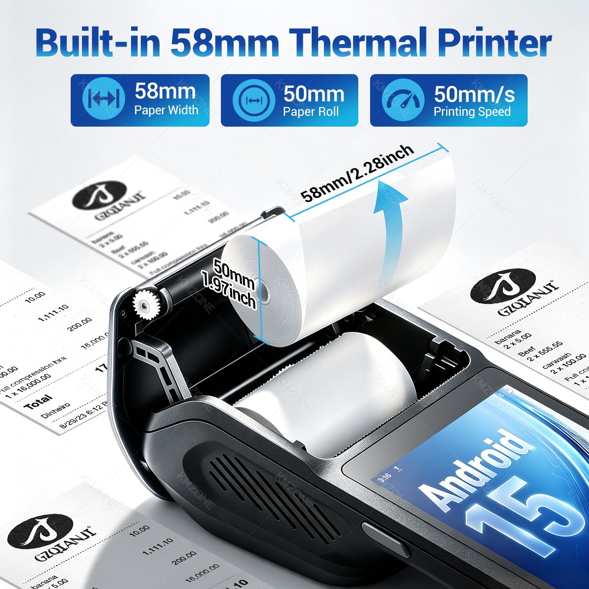 3G32G Android 15 PDA Terminal  - đánh giá và giá Commercial Printing Network