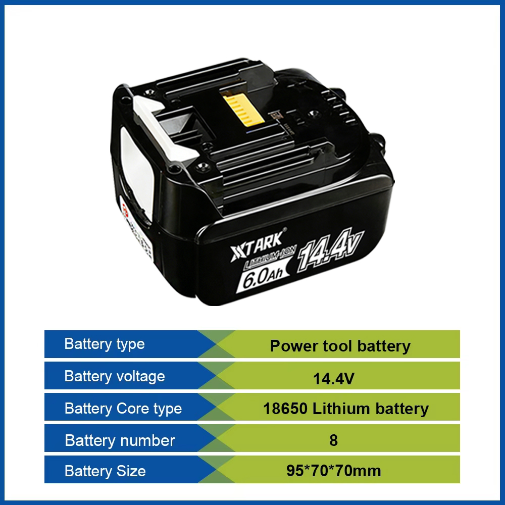 14.4V 6000mAh Li-ion Battery R - đánh giá và giá Makita Drill Hp1640