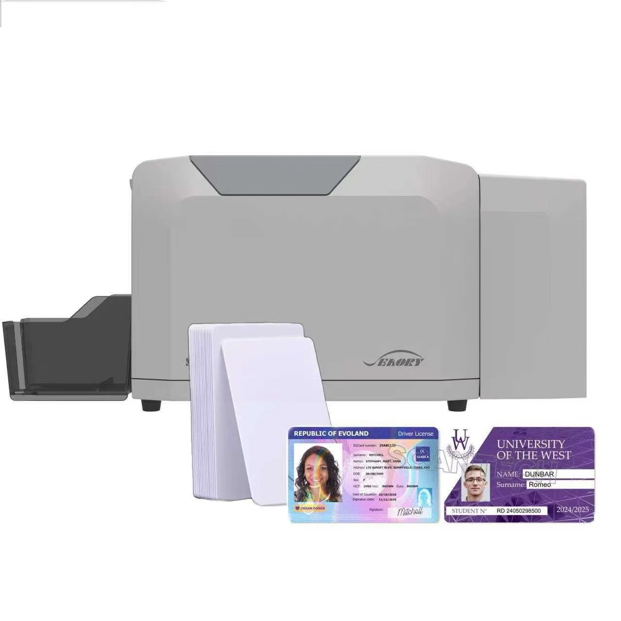 Seaory S28 Plastic PVC ID Card - đánh giá và giá Commercial Ribbon Printing Machine